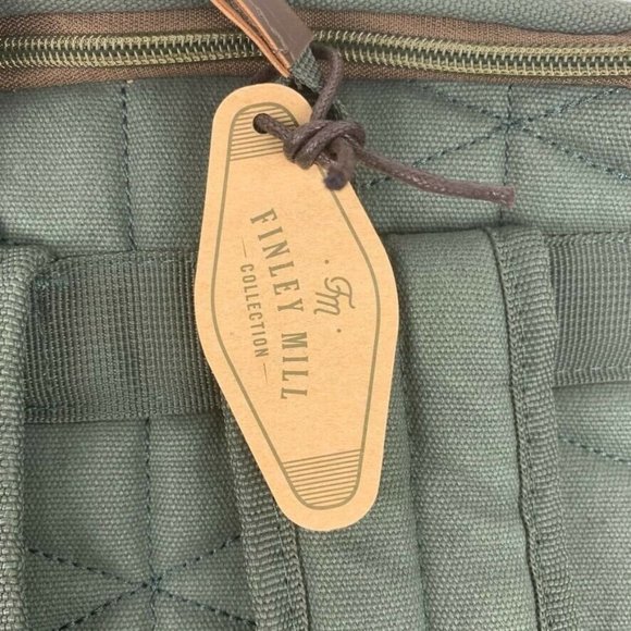 Beau Rivage Finley Mill Backpack Canvas 19.5L Travel Hiking Padded Laptop Pocket - Picture 8 of 10